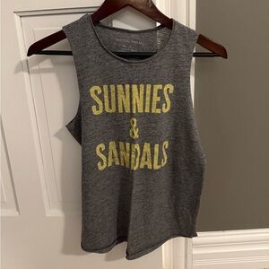 ‘Sunnies and Sandals’ Tank